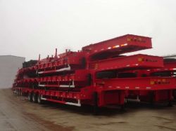 40t 50t 60t 65t heavy duty flated low bed trailers for sale with high quality burundi Bujumbura equatorial-guinea Malabo