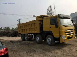 Used sinotruck dump truck 8*4 HOWO tipper for sale