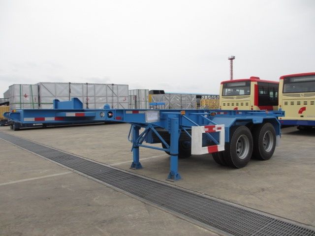 2014 new Hydraulic 4 axles lowbed truck trailer CIMC Low Bed Semi Trailer 100T