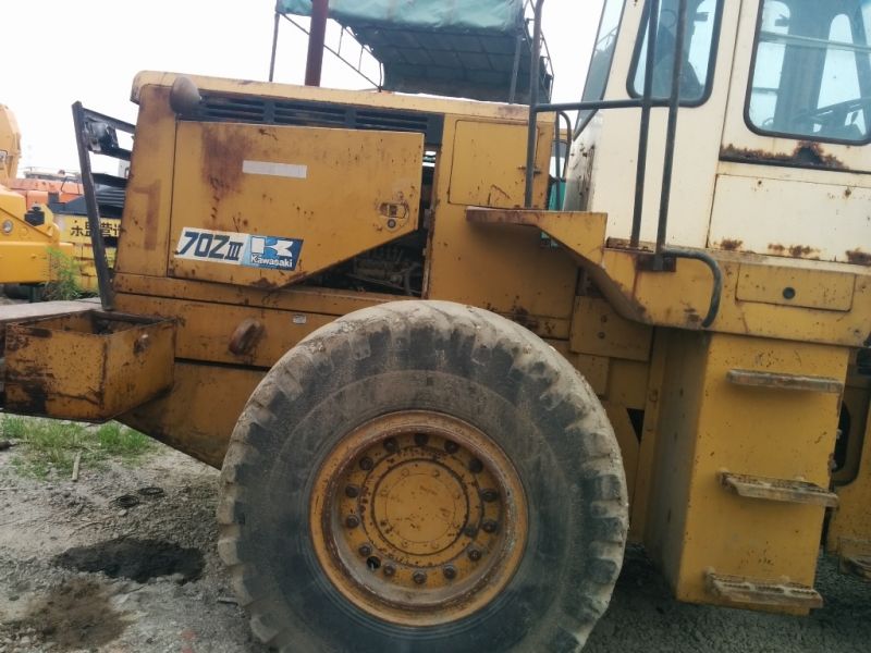 kawasaki used loader kld70z-iii shovel loader