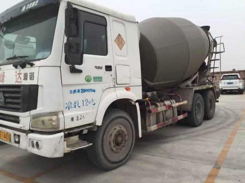 used concrete mixer Howo truck mixer for sale