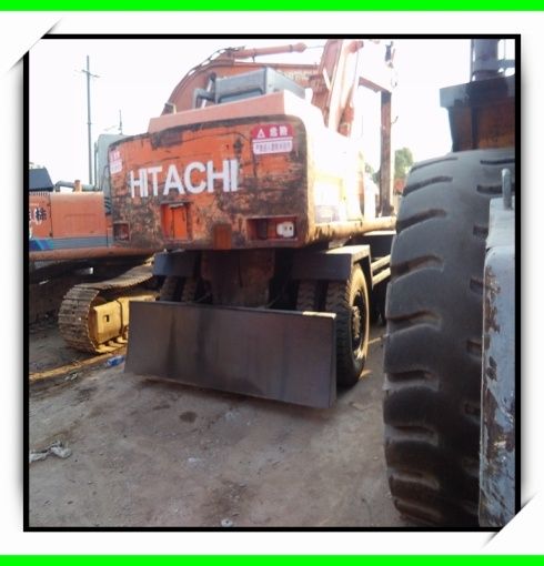Used wheel excavator EX160WD hitachi excavator ex100wd-1 ex100wd-2