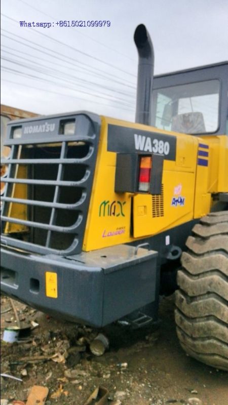 agriculture machinery equipment used komatsu wheel loader WA380-3