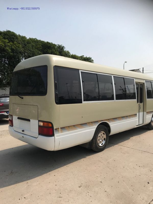 29 seats used Toyota coaster buses mini bus from japan
