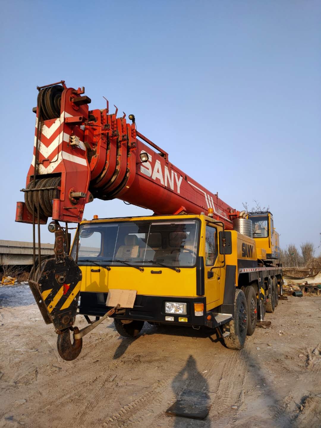100T Used Sany QY1000c mobile crane STC1000C Hydraulic Truck Crane