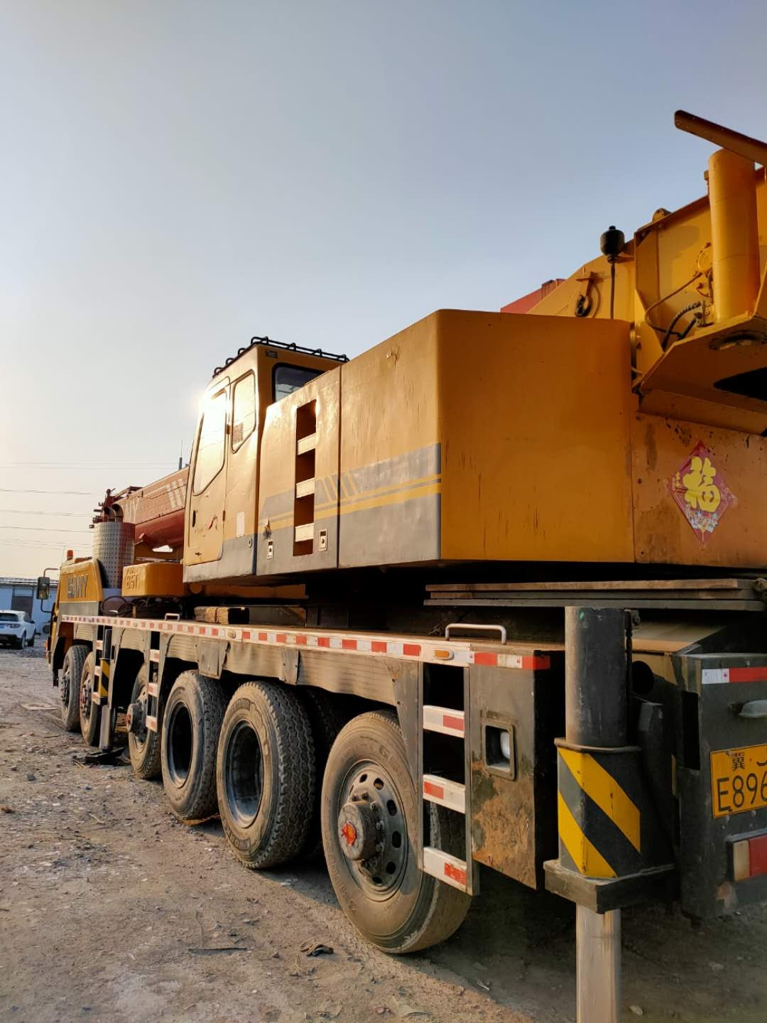 100T Used Sany QY1000c mobile crane STC1000C Hydraulic Truck Crane