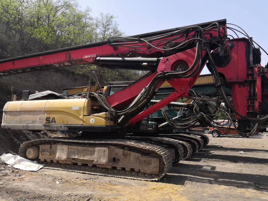 SANY SR200 SR220 Rotary Drilling Rig Second hand SANY drill rig piling equipment