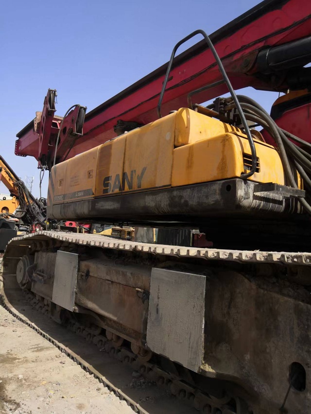SANY SR200 SR220 Rotary Drilling Rig Second hand SANY drill rig piling equipment