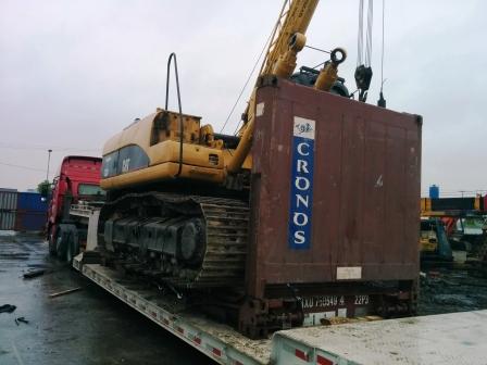 loading cat excavator 330d