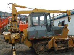 komatsu used bulldozer with Track crane