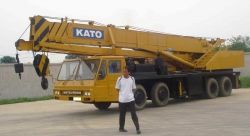 35T kato mobile crane nk-350e