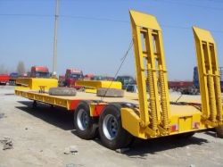 25T 2 Axle Low Bed Semi Trailer