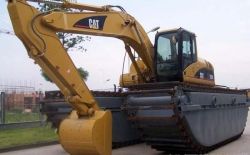 320C swamp buggy Used Caterpillar