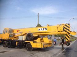 25T used mobile crane /kato japan crane