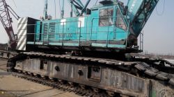 150T 7150 used  crawler crane kobelco