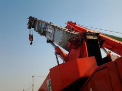 25T TR250M-5 TADANO Rough terrain crane X-outrigger