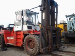 25T used  forklift kalmar Dc25-1200