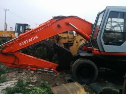 used wheel excavator Hitachi EX160WD