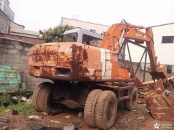used wheel excavator Hitachi EX120WD