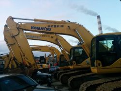 Used komatsu excavator PC210 japan excavator