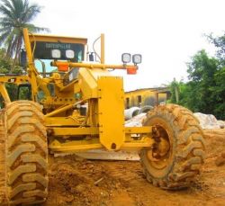 Hire USA 140H shanghai china Motor grader used Caterpillar grader for sale