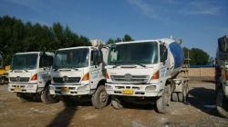 Second hand 9cbm mixer Hino 500 used concrete truck