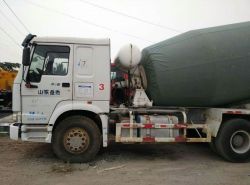 Second hand zoomlion truck mixer   used concrete truck