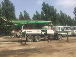 used concrete pump for sale Schwing 36 meter isuzu truck