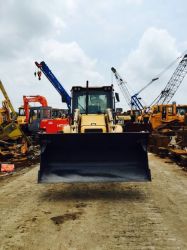 JCB 3CX backhoe used front end of load