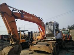 original colour hitachi wheel excavator Ex100wd-1 ex100wd-2