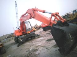 original colour hitachi wheel excavator Ex160wd-1 ex100wd-2