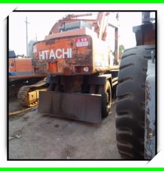 Used wheel excavator EX160WD hitachi excavator ex100wd-1 ex100wd-2