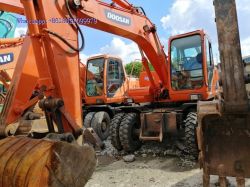 Used Doosan Wheel excavator DH140lc-7 DH150lc-7 made in Korea