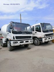 8cbm isuzu truck mixer concrete trucks made in japan