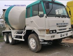 8cbm 10cbm Mitsubishi truck mixer concrete trucks made in japan machines