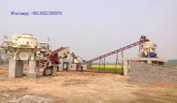 (200TPH-250TPH) Hard Rock  washing plant portable crushing plant stone production portable