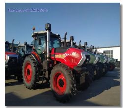 Agricultural Tractor 60HP Farm Compact Mini Tractor with Loader, Cultivator, Power Tiller