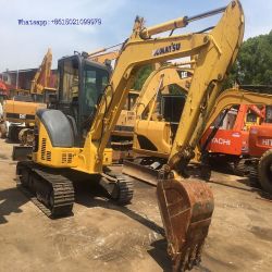 Used mini Excavator Komatsu PC55MR-2 with dozer made in japan