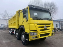 375HP  SINOTRUK 8*4 DUMP TRUCK Used HOWO heavy trucks