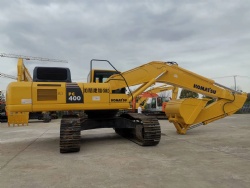 used KOMATSU PC400-8 tracked excavator for sale China to Iran