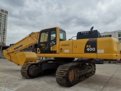 used KOMATSU PC400-8 tracked excavator for sale China to Iran